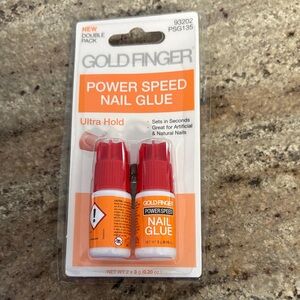 New! Power Speed Nail Glue double pack